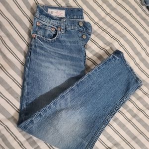 Gap Women's Cheeky Straight High Rise Jeans